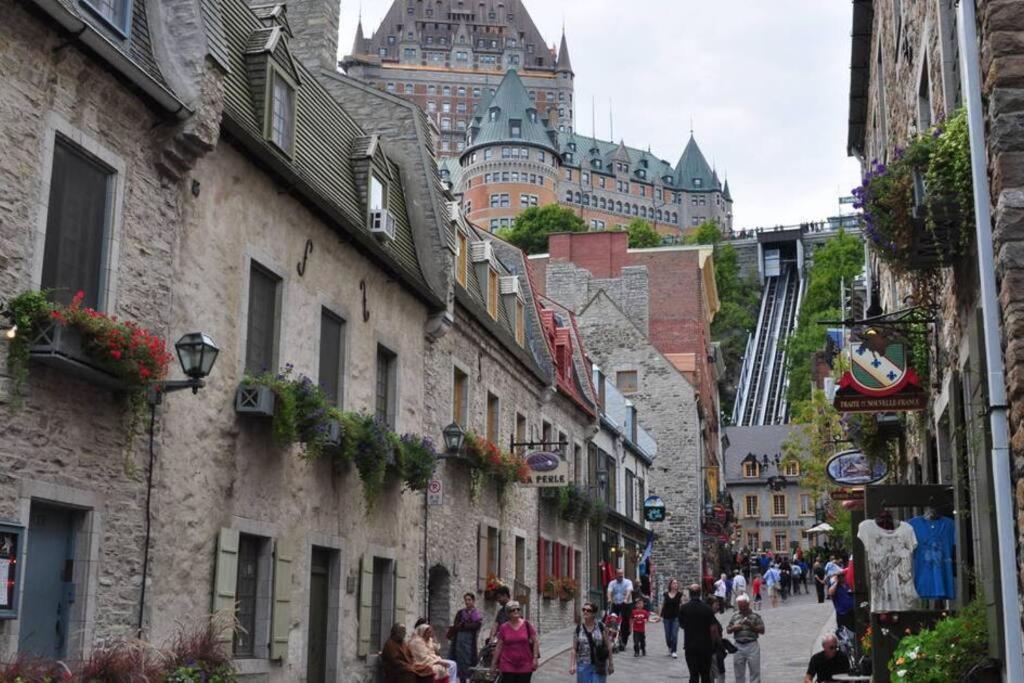 Апартаменты Lit King - 1Ch Bien Situe Pour Decouvrir Quebec Экстерьер фото